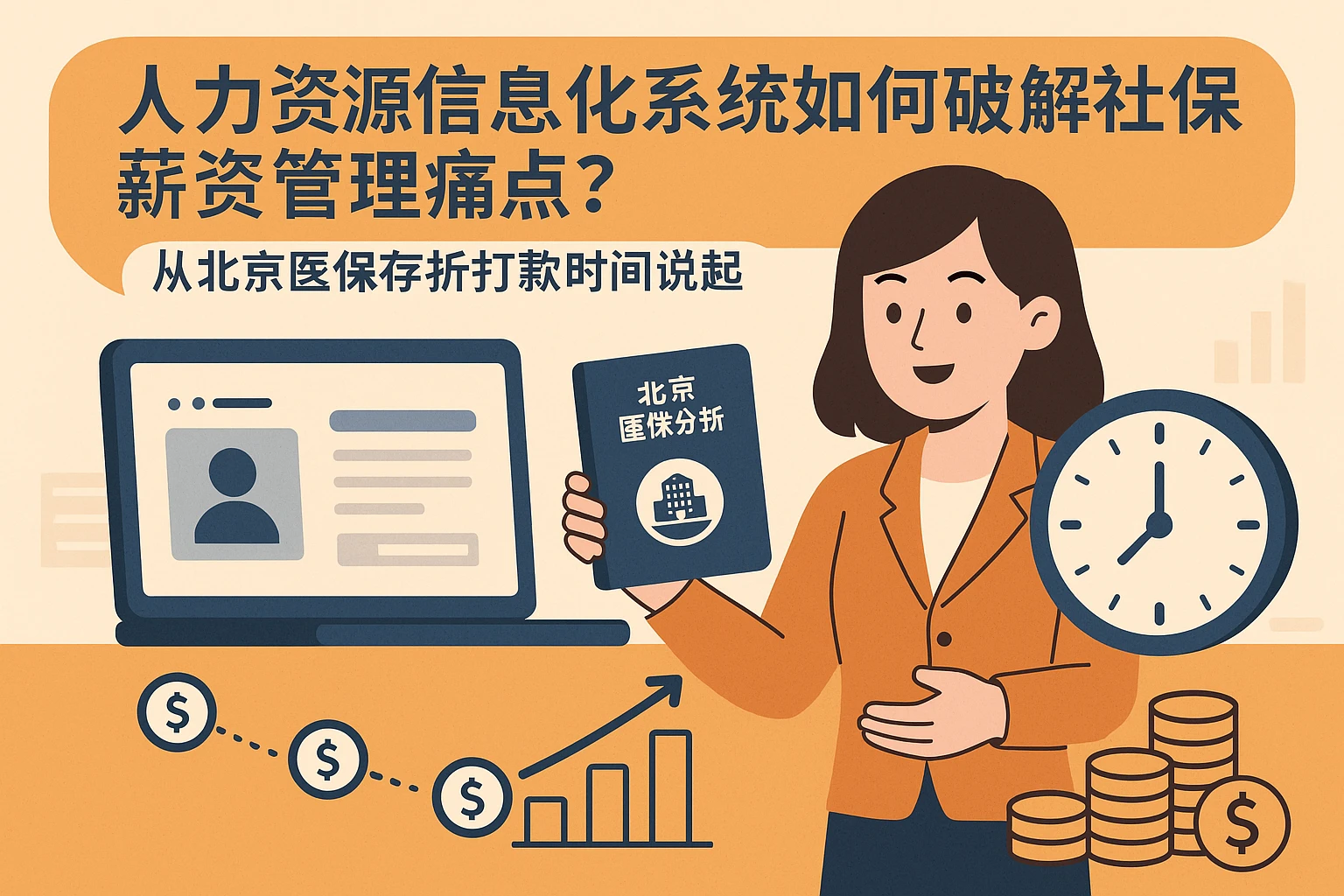 人力资源信息化系统如何破解社保薪资管理痛点？从北京医保存折打款时间说起