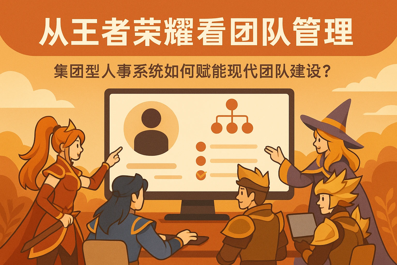 从王者荣耀看团队管理：集团型人事系统如何赋能现代团队建设？