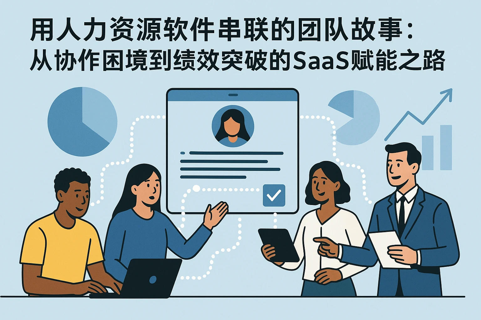 用人力资源软件串联的团队故事：从协作困境到绩效突破的SaaS赋能之路