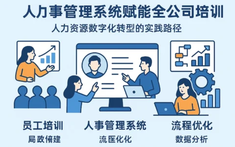 人事管理系统赋能全公司培训：人力资源数字化转型的实践路径
