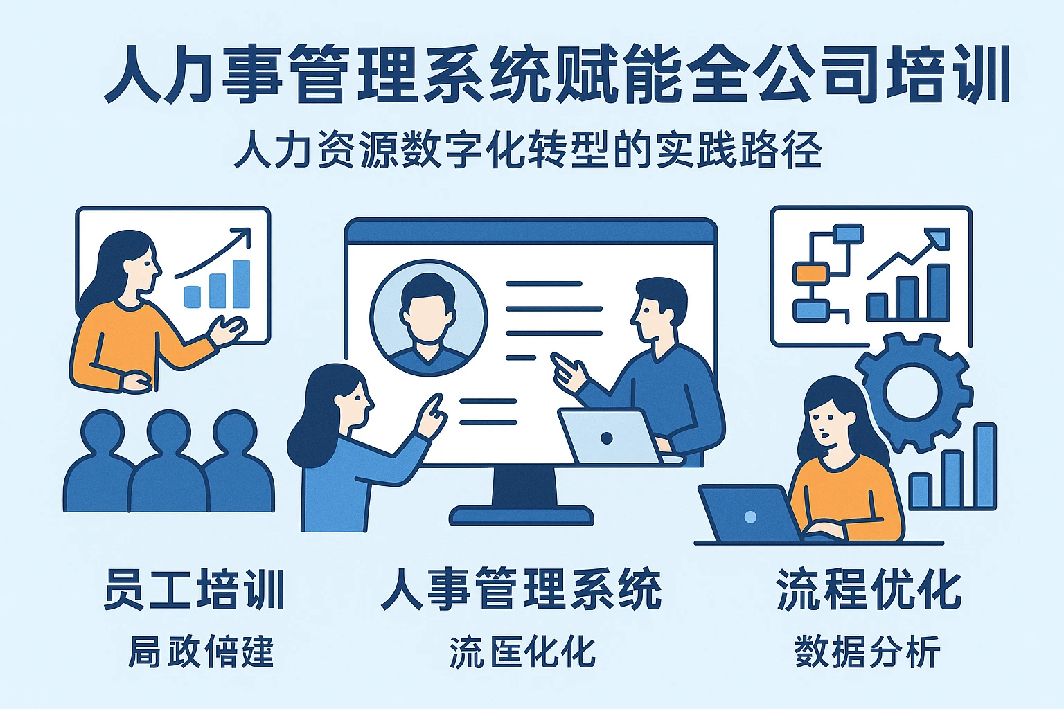 人事管理系统赋能全公司培训：人力资源数字化转型的实践路径