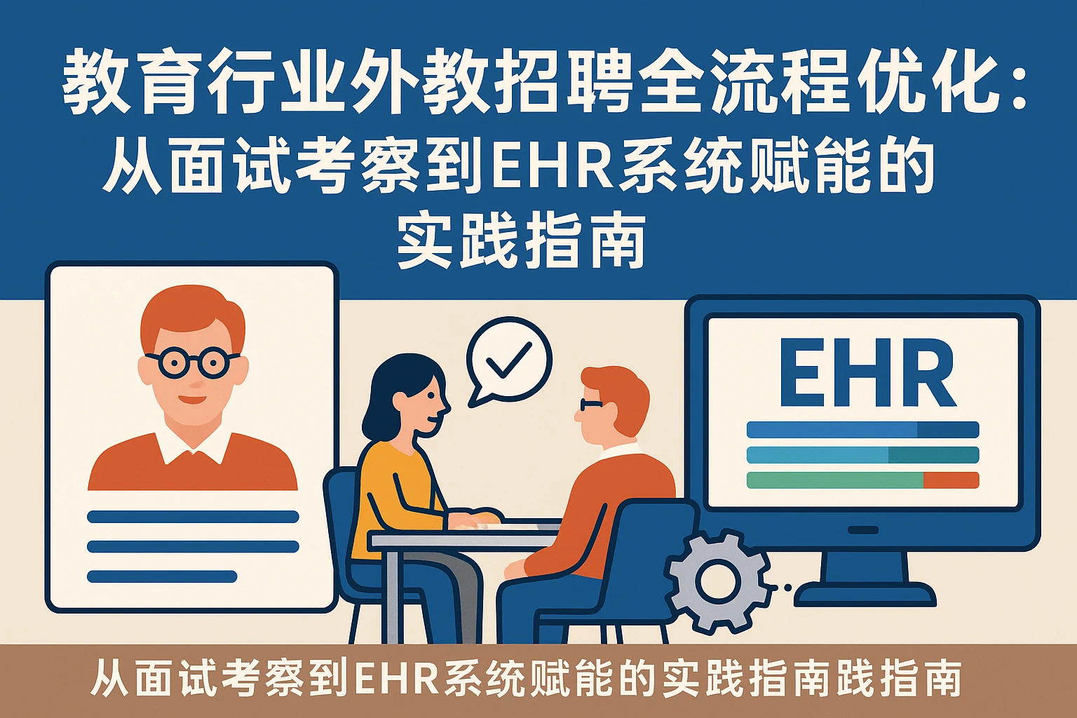 教育行业外教招聘全流程优化：从面试考察到EHR系统赋能的实践指南