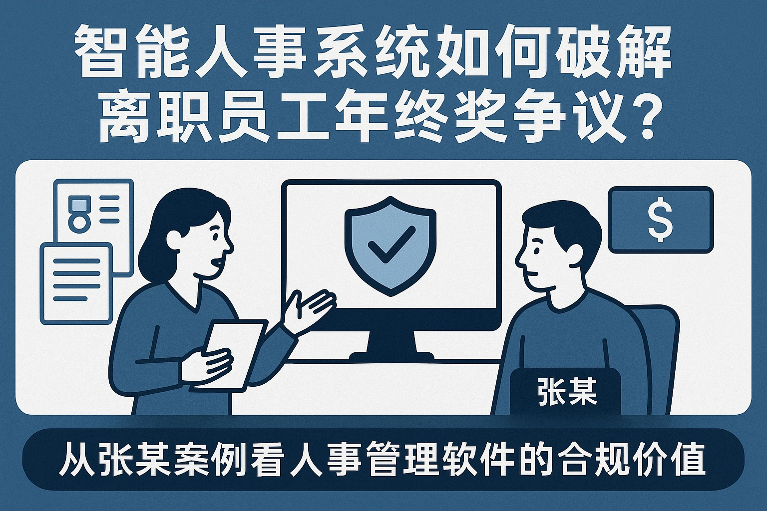 智能人事系统如何破解离职员工年终奖争议？——从张某案例看人事管理软件的合规价值