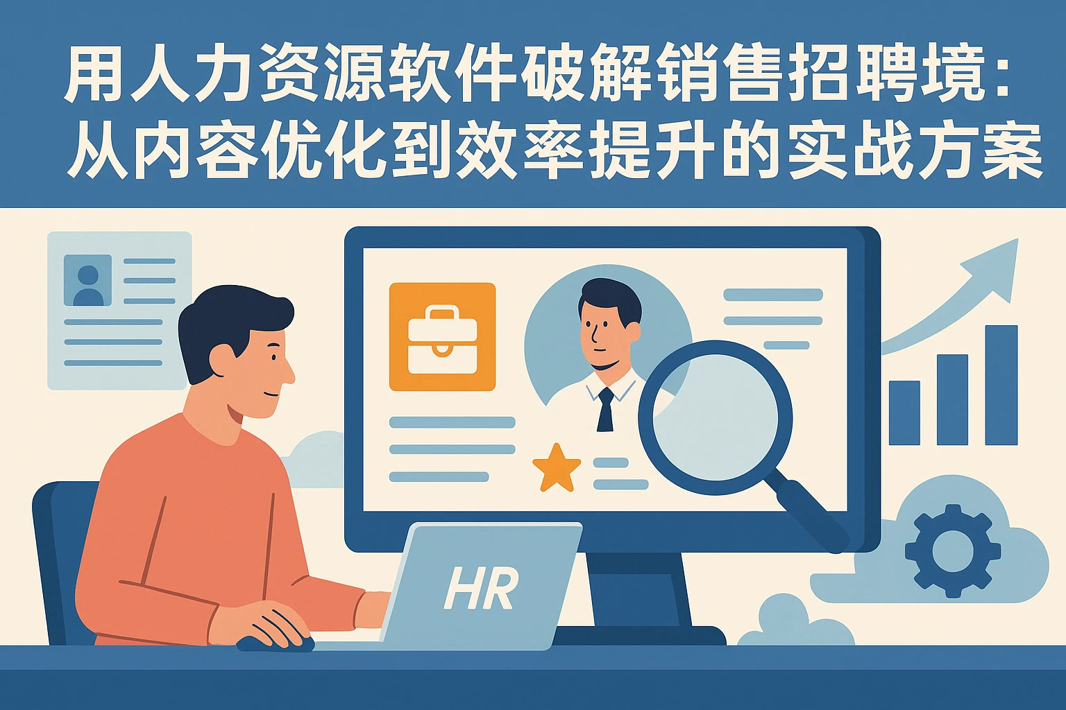 用人力资源软件破解销售招聘困境：从内容优化到效率提升的实战方案