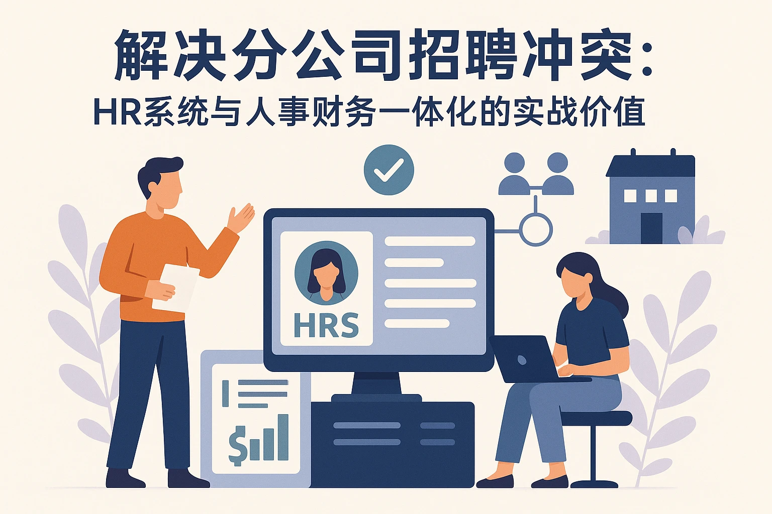 解决分公司招聘冲突：HR系统与人事财务一体化的实战价值