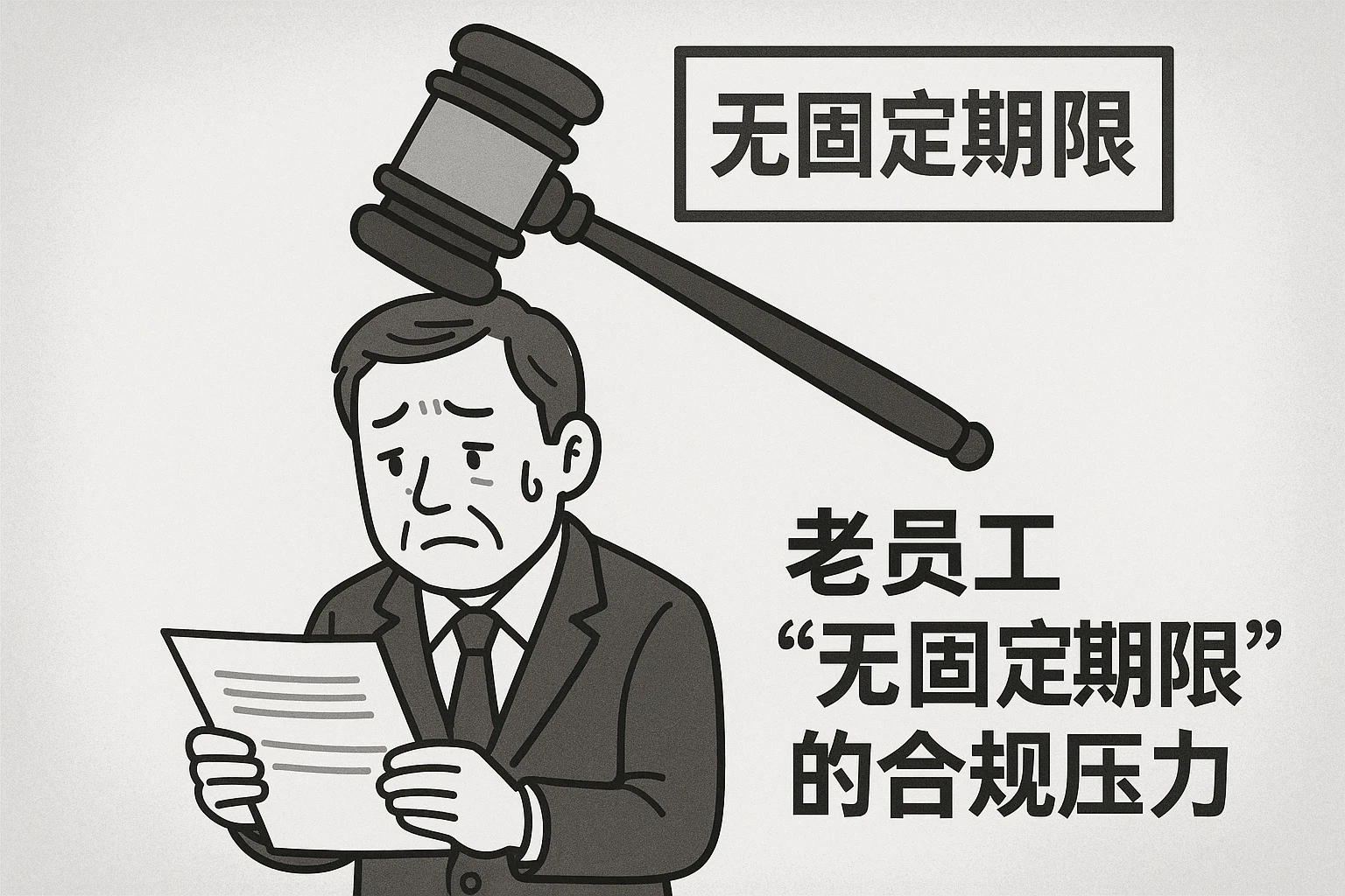 2. 老员工“无固定期限”的合规压力