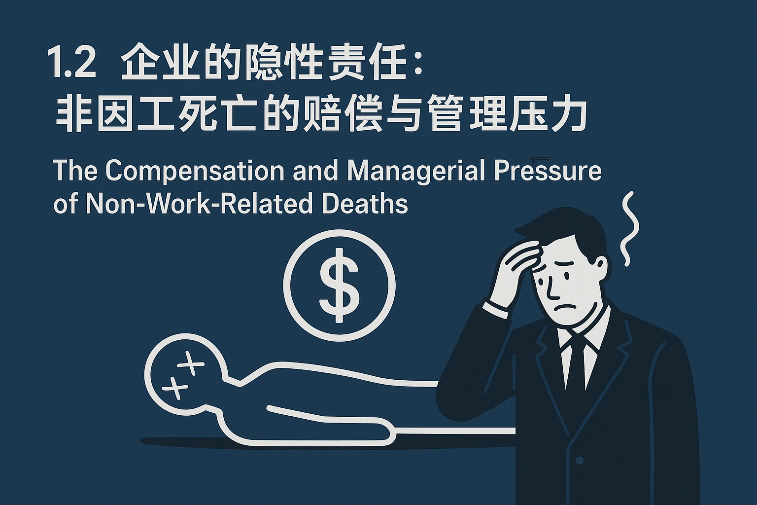 1.2 企业的隐性责任：非因工死亡的赔偿与管理压力