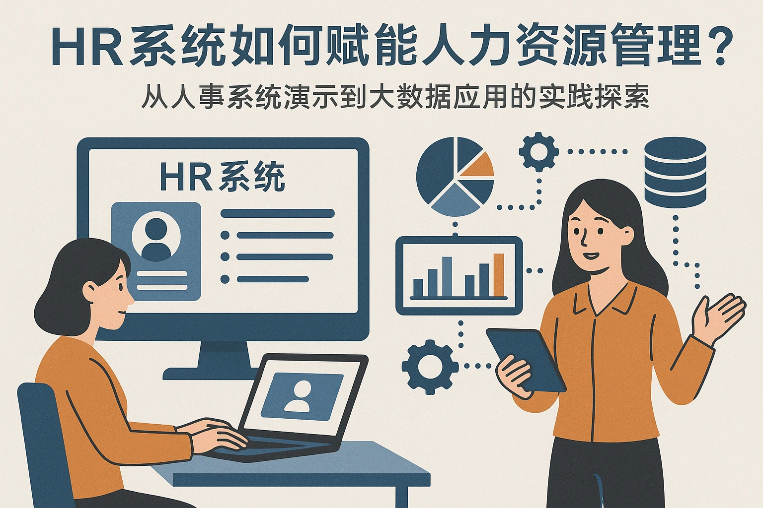HR系统如何赋能人力资源管理？从人事系统演示到大数据应用的实践探索