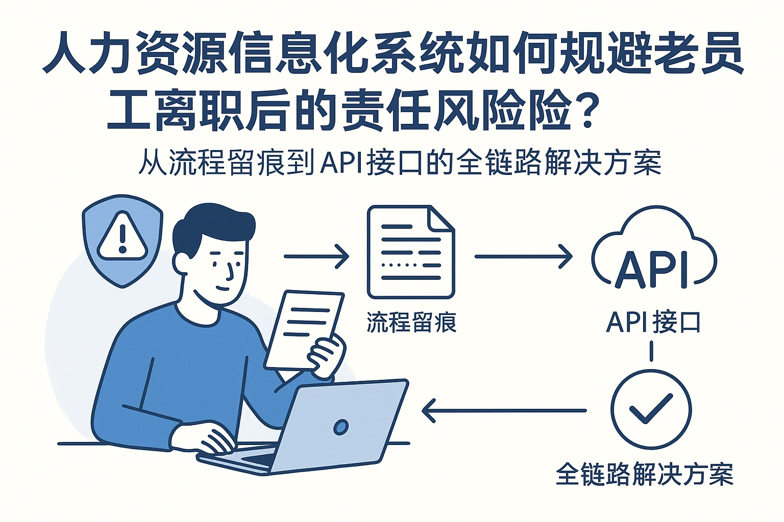 人力资源信息化系统如何规避老员工离职后的责任风险？——从流程留痕到API接口的全链路解决方案