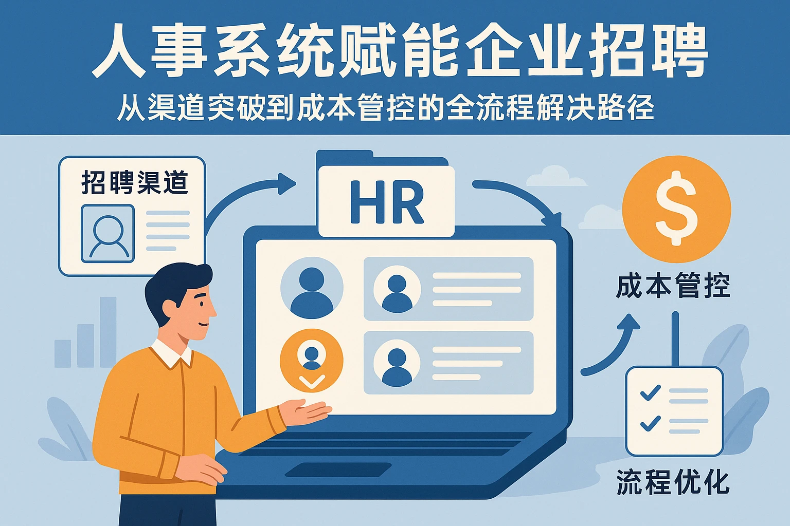 人事系统赋能企业招聘：从渠道突破到成本管控的全流程解决路径