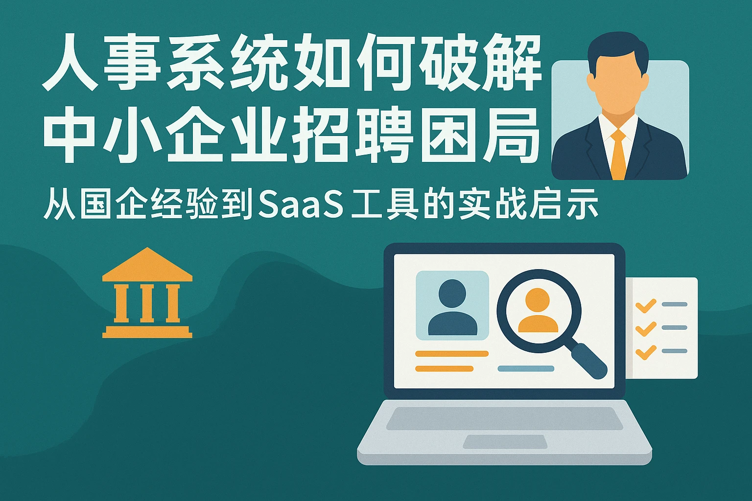人事系统如何破解中小企业招聘困局？从国企经验到SaaS工具的实战启示
