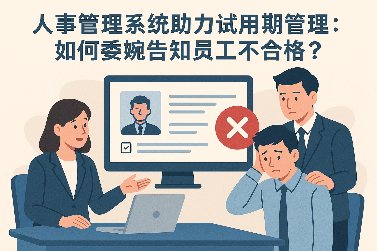 人事管理系统助力试用期管理：如何委婉告知员工不合格？