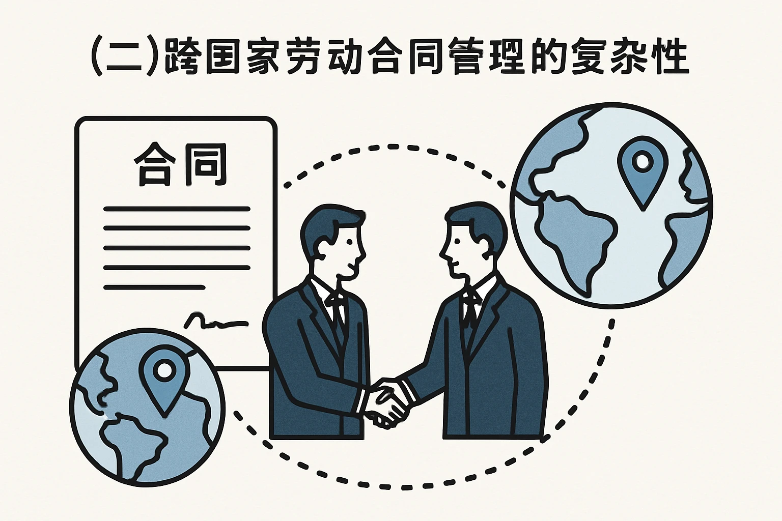 （二）跨国家劳动合同管理的复杂性