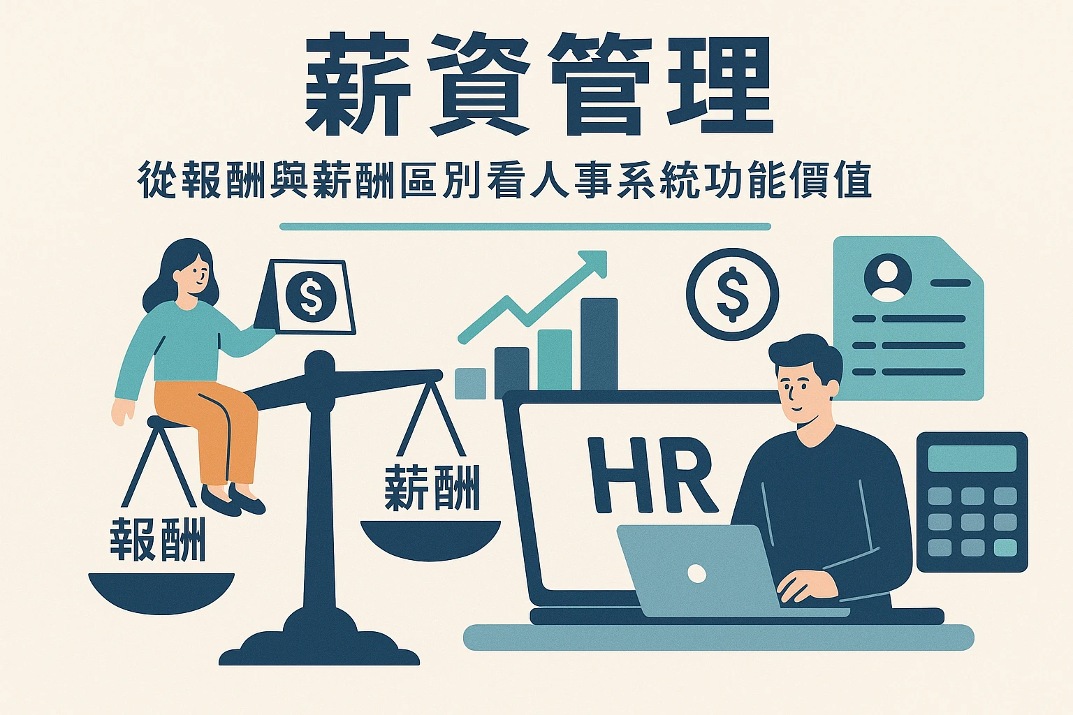 HR系统中的薪资管理：从报酬与薪酬区别看人事系统功能价值