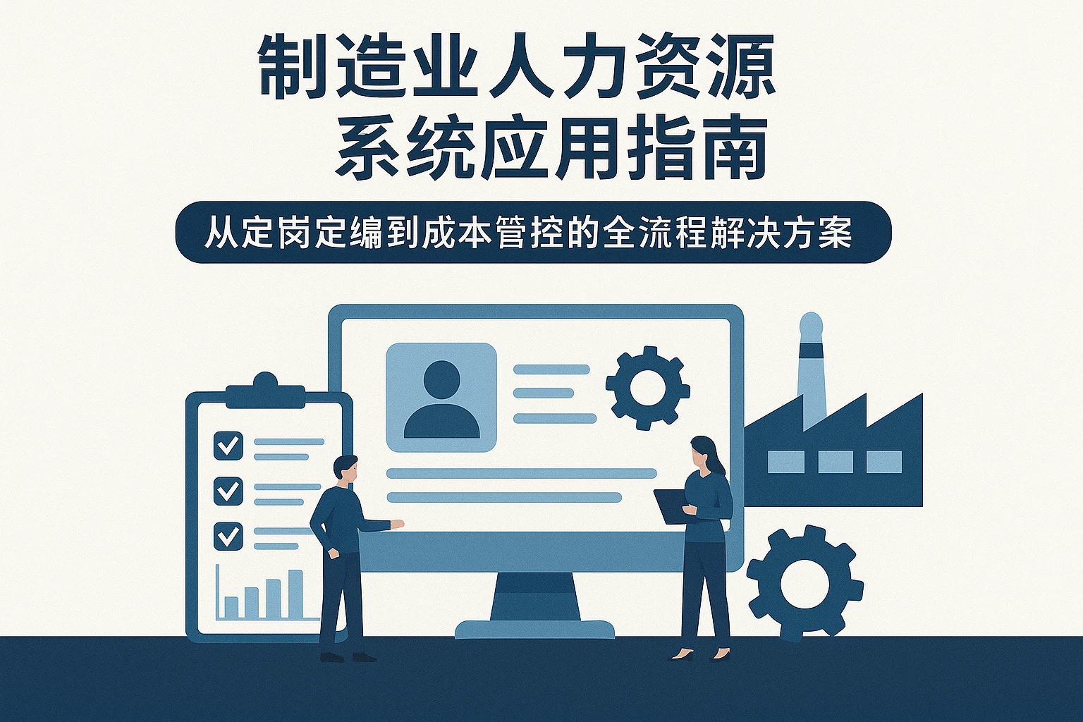 制造业人力资源系统应用指南：从定岗定编到成本管控的全流程解决方案