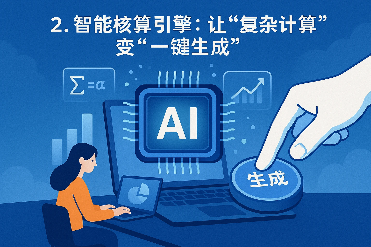 2. 智能核算引擎：让“复杂计算”变“一键生成”