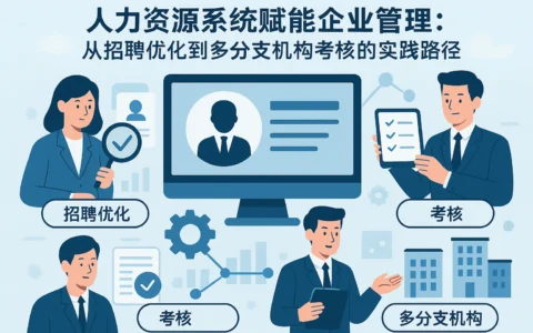 人力资源系统赋能企业管理：从招聘优化到多分支机构考核的实践路径