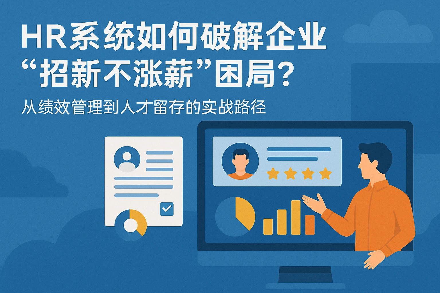HR系统如何破解企业“招新不涨薪”困局？从绩效管理到人才留存的实战路径