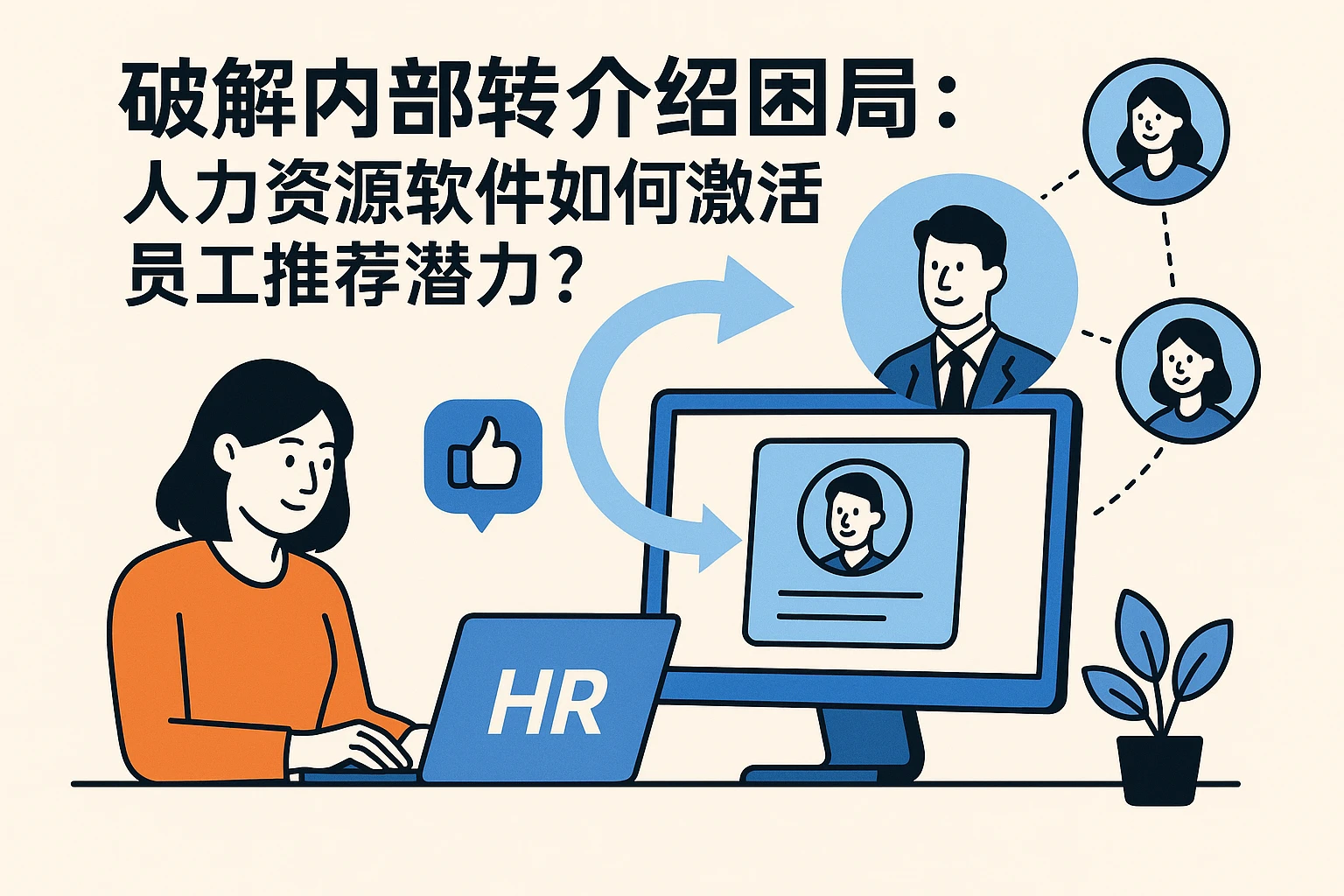 破解内部转介绍困局：人力资源软件如何激活员工推荐潜力？