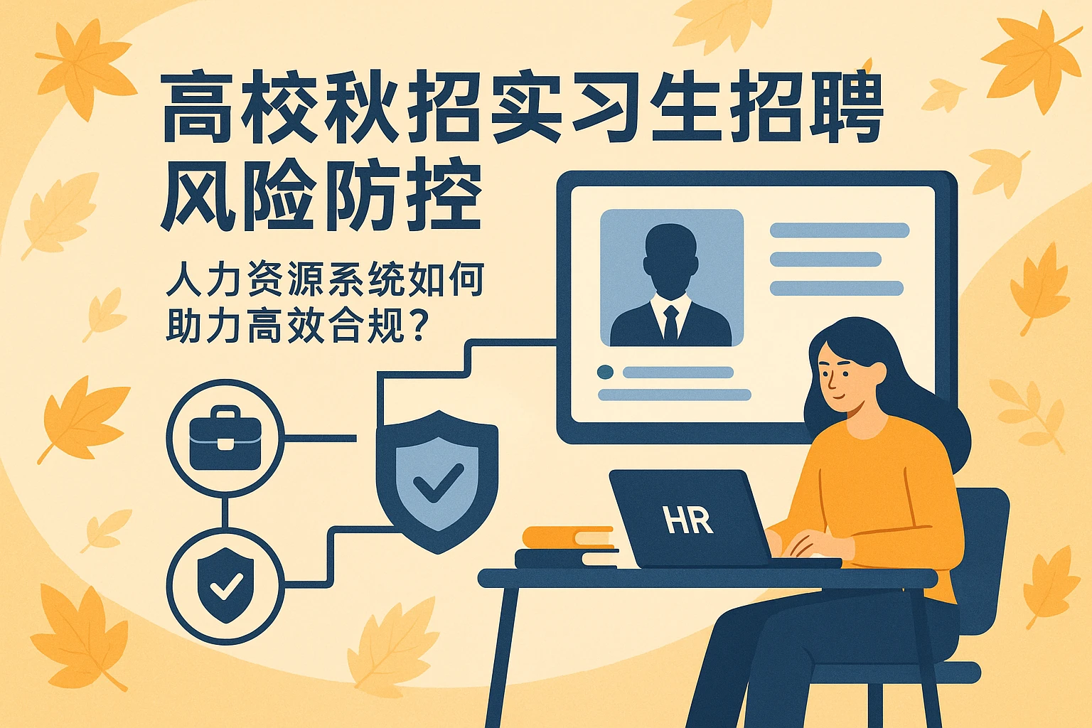 高校秋招实习生招聘风险防控：人力资源系统如何助力高效合规？