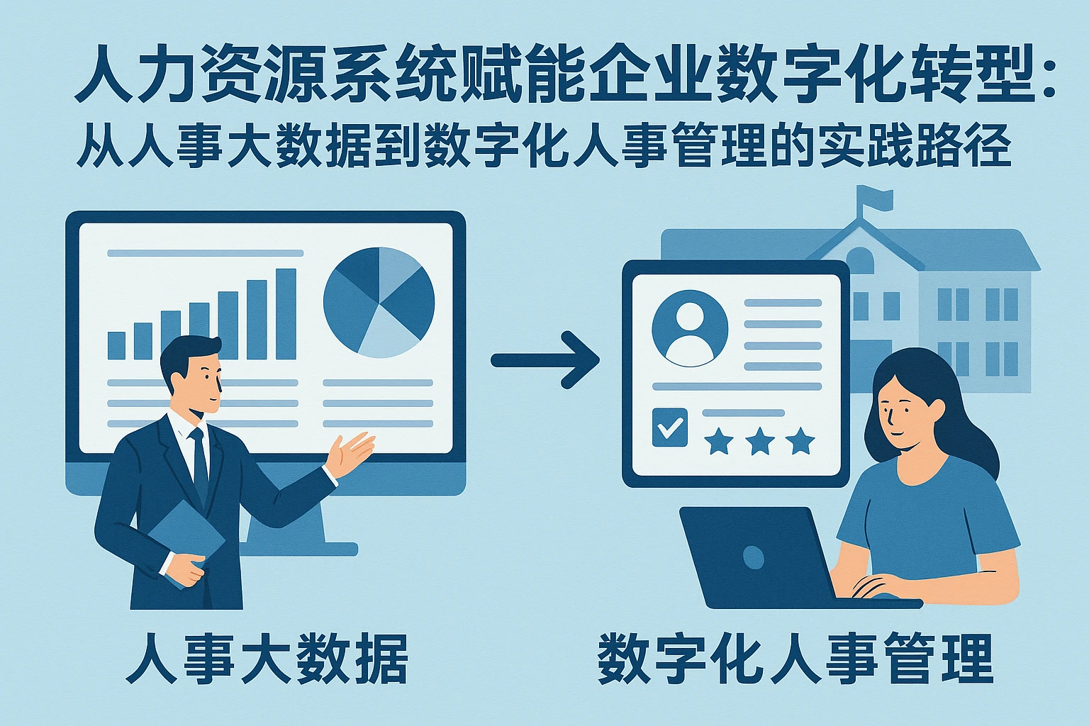 人力资源系统赋能企业数字化转型：从人事大数据到学校人事管理的实践路径