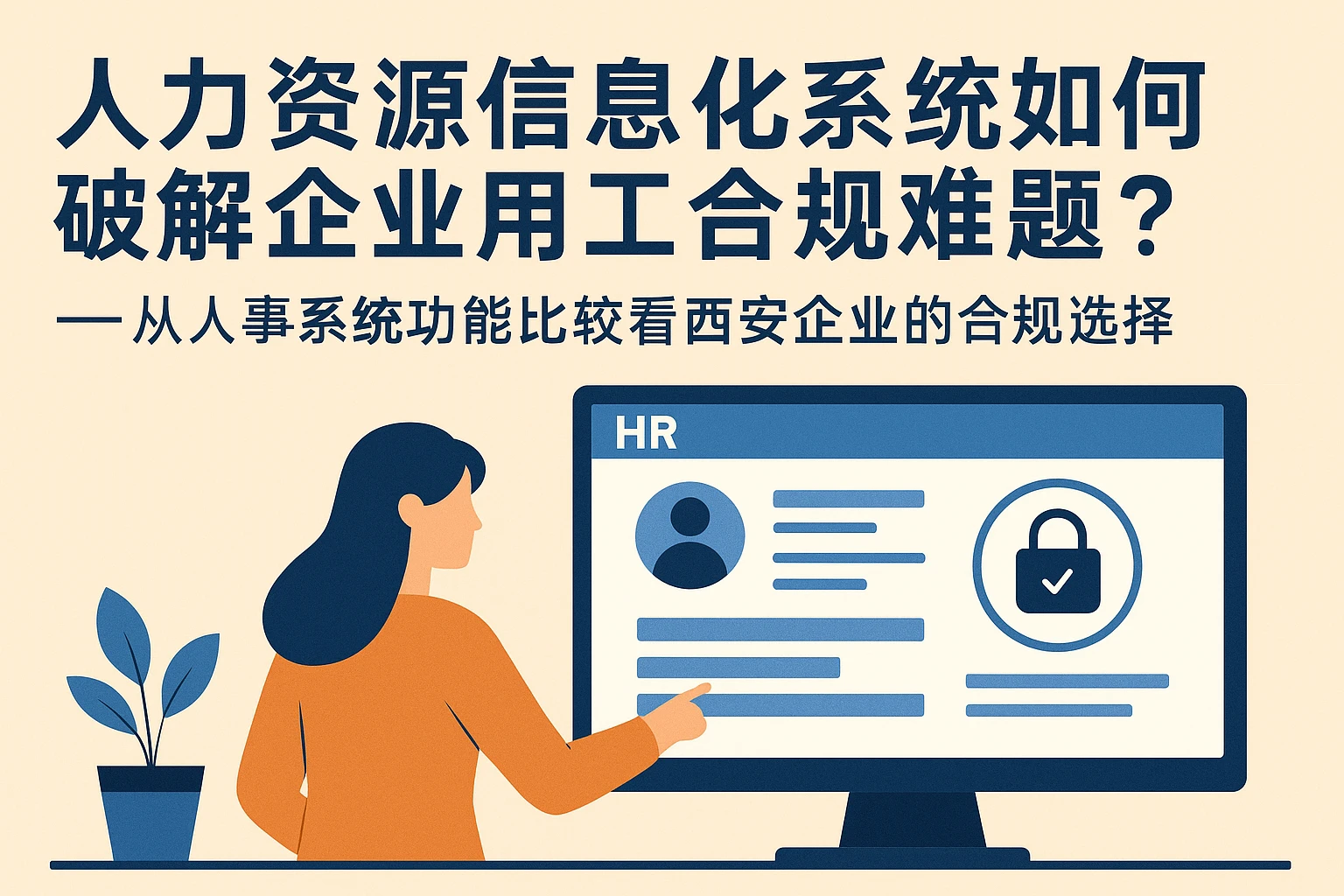 人力资源信息化系统如何破解企业用工合规难题？——从人事系统功能比较看西安企业的合规选择