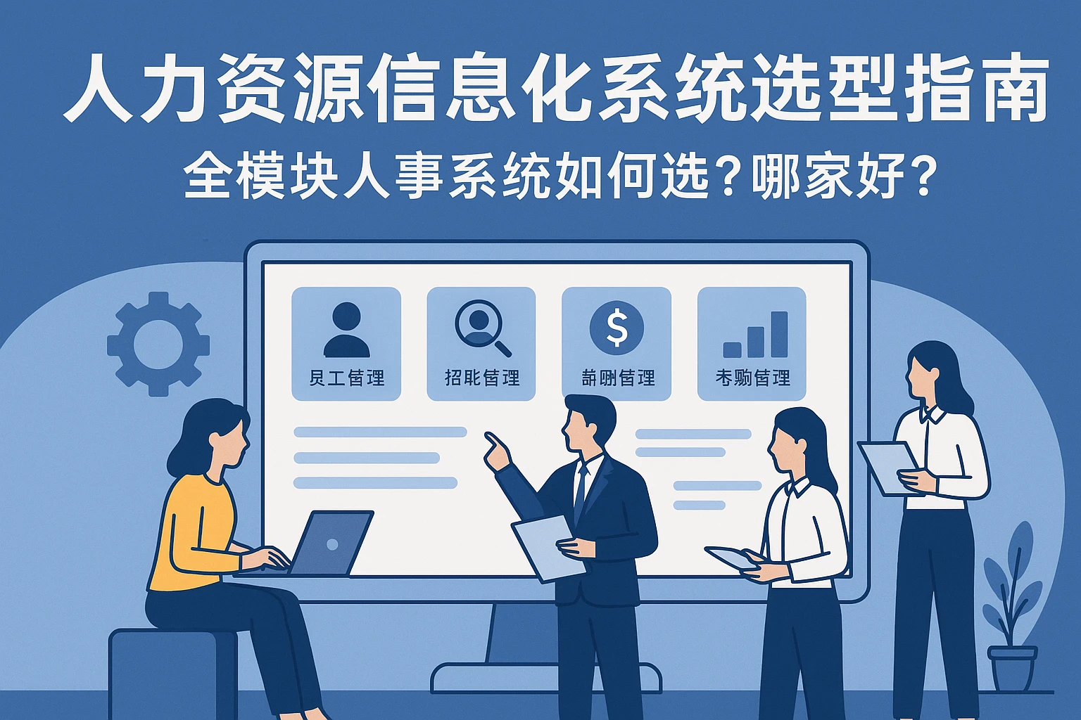 人力资源信息化系统选型指南：全模块人事系统如何选？哪家好？