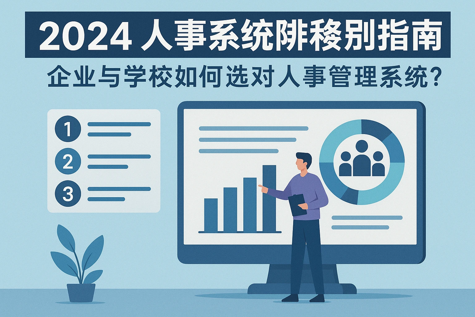 2024人事系统排行榜与选型指南：企业与学校如何选对人事管理系统？