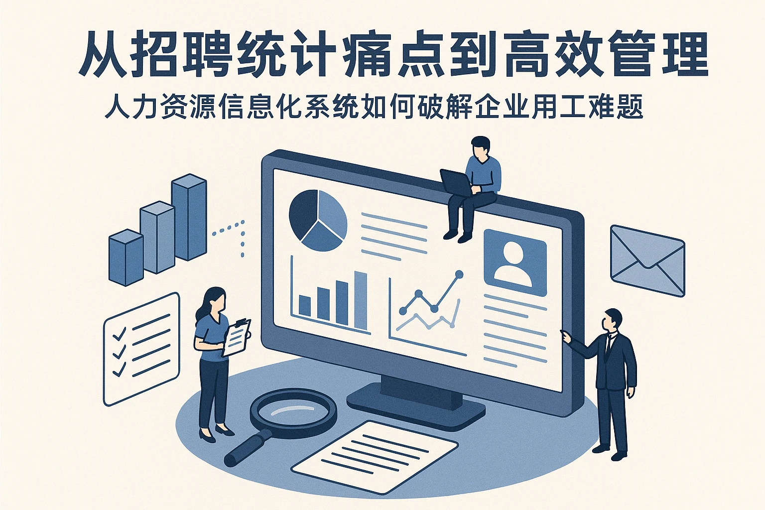 从招聘统计痛点到高效管理：人力资源信息化系统如何破解企业用工难题