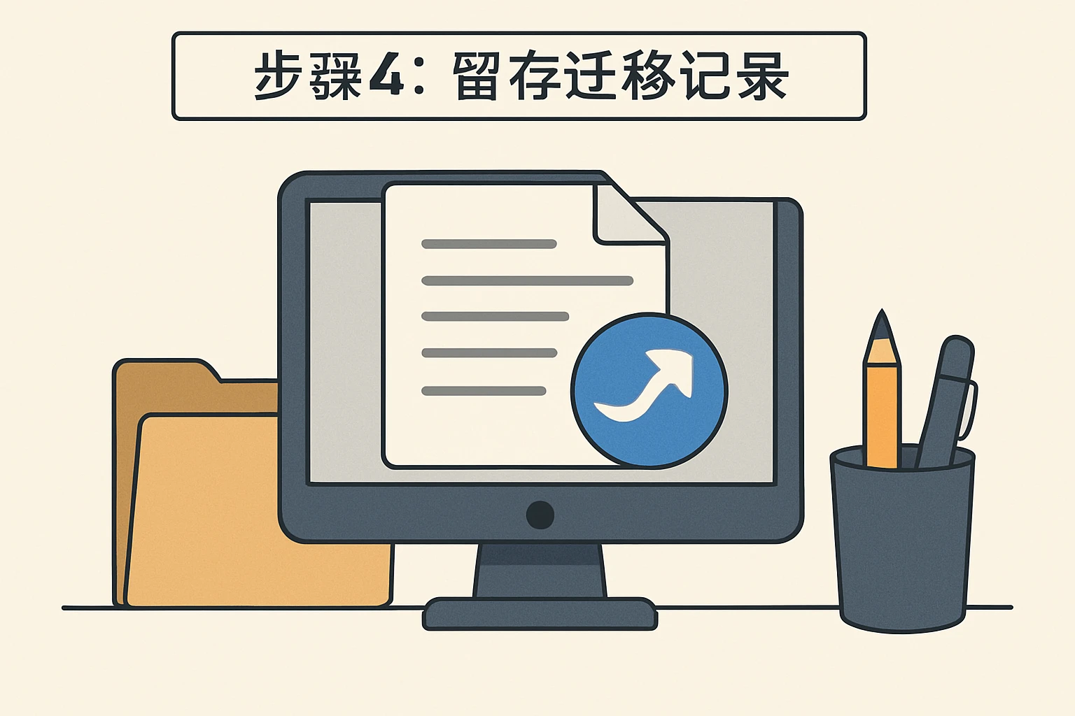 步骤4：留存迁移记录
