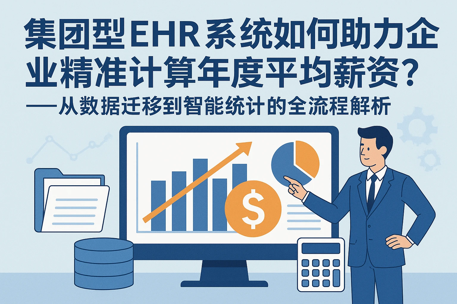 集团型EHR系统如何助力企业精准计算年度平均薪资？——从数据迁移到智能统计的全流程解析