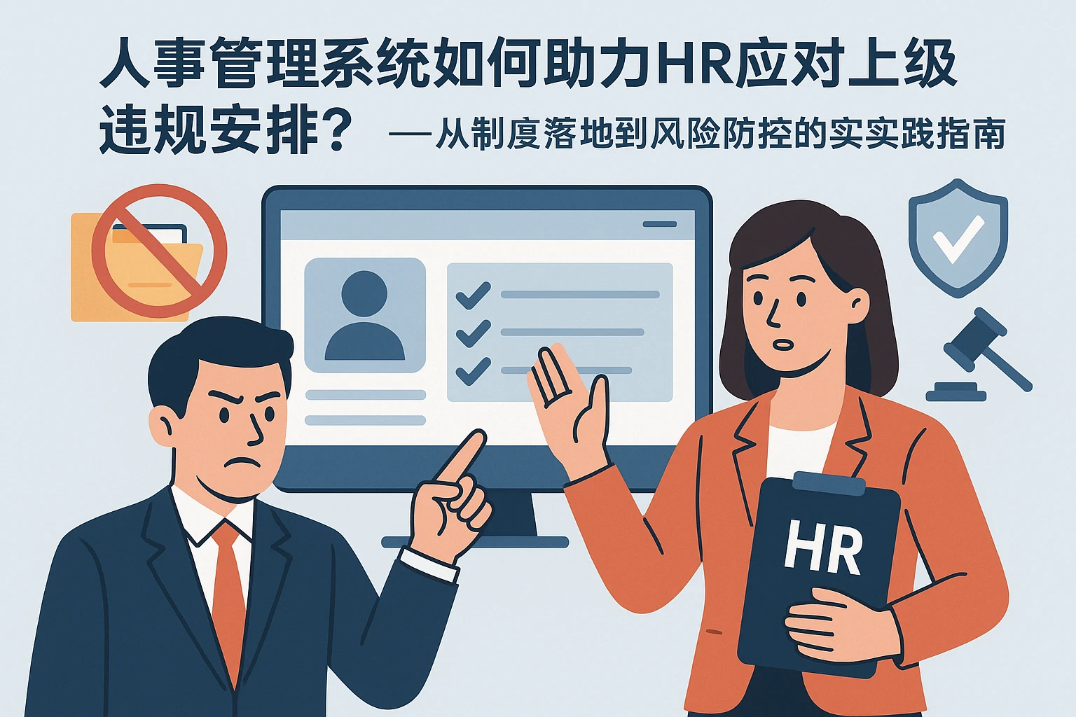 人事管理系统如何助力HR应对上级违规安排？——从制度落地到风险防控的实践指南