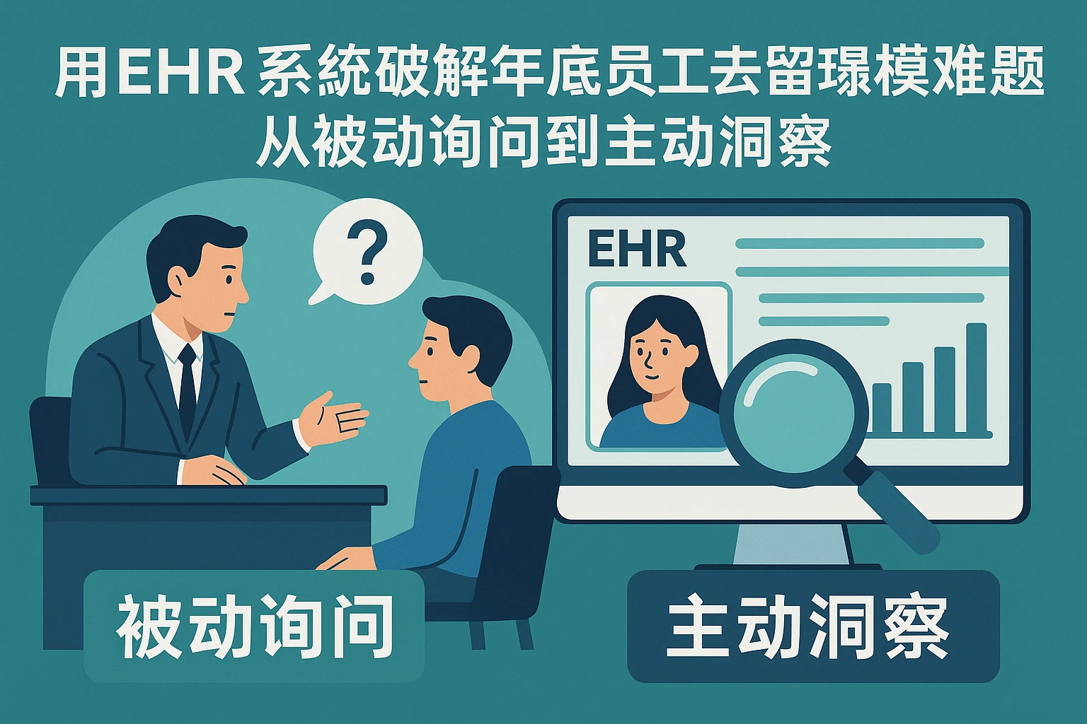 用EHR系统破解年底员工去留摸底难题：从被动询问到主动洞察