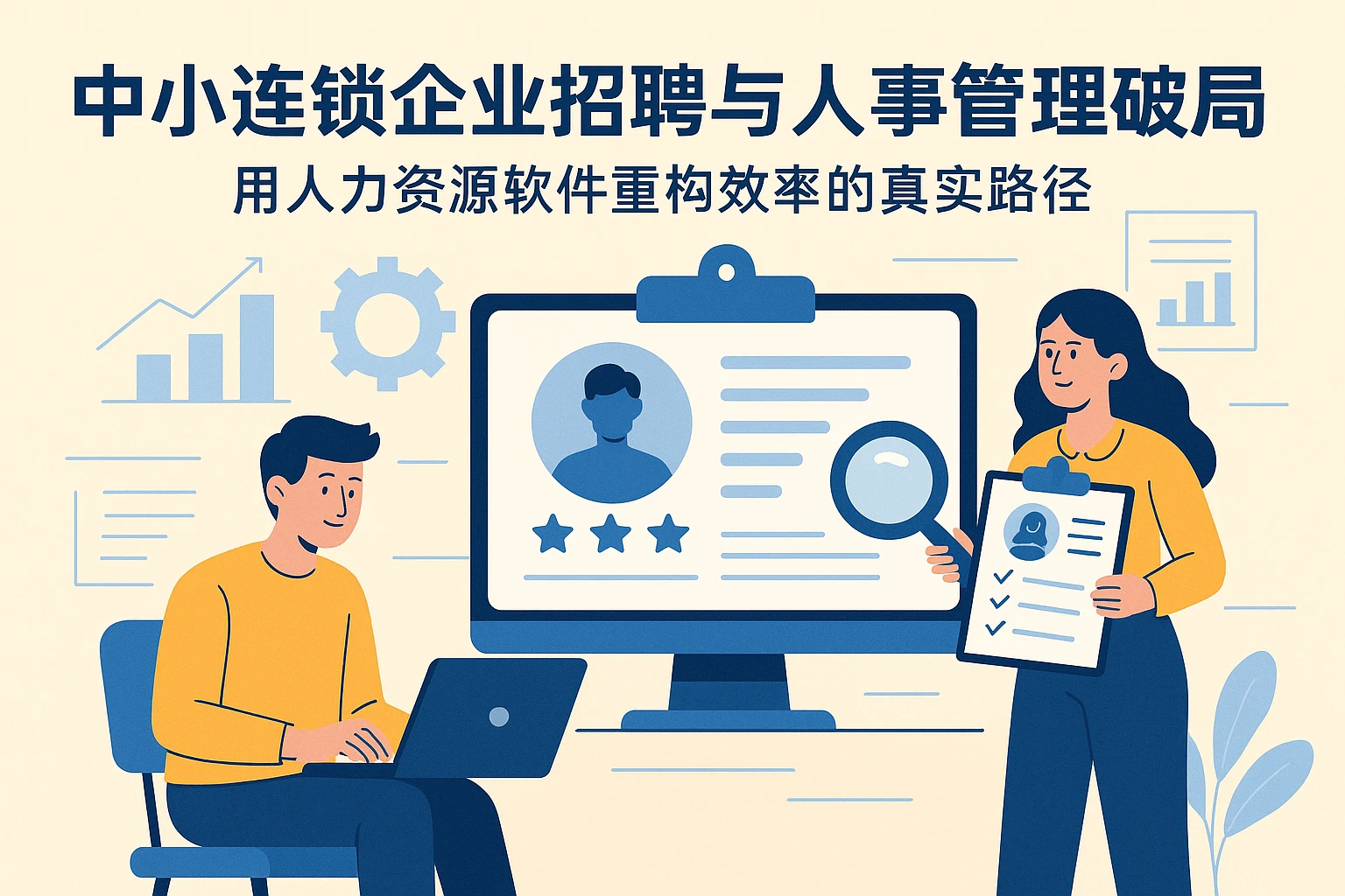 中小连锁企业招聘与人事管理破局：用人力资源软件重构效率的真实路径