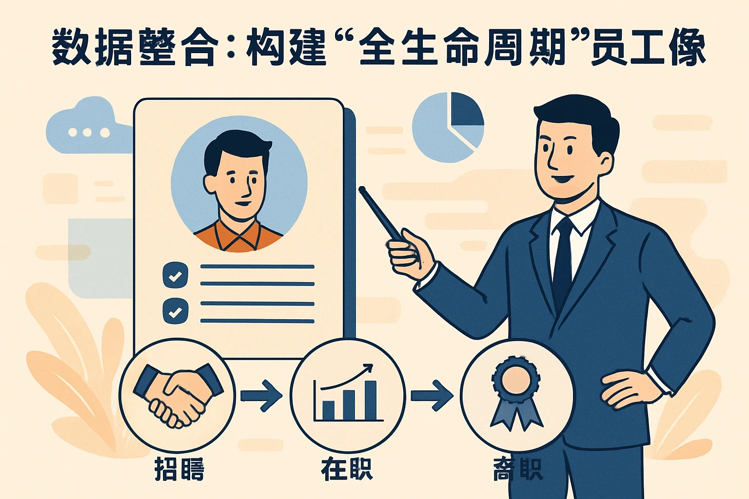 1. 数据整合：构建“全生命周期”员工画像