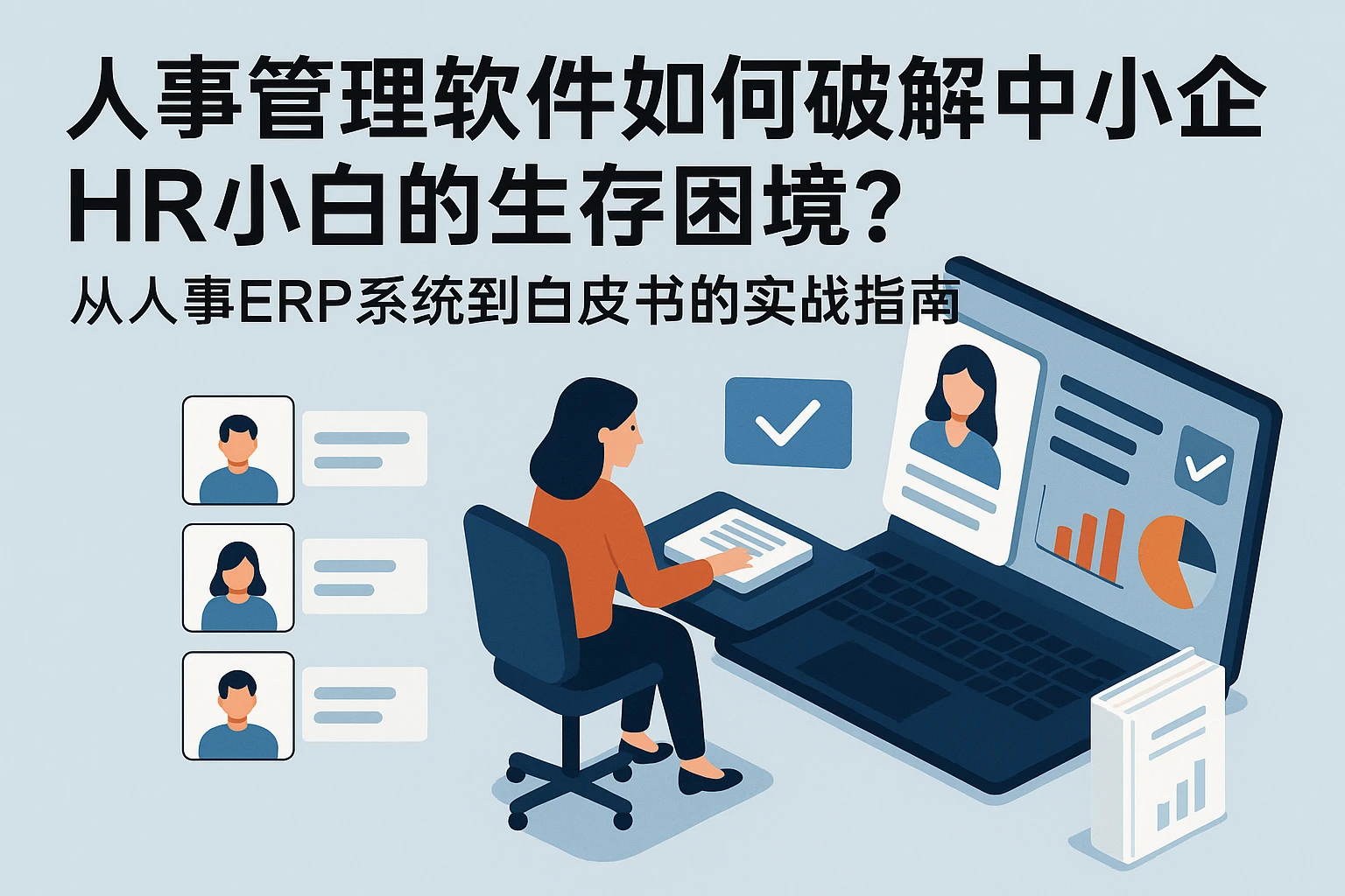 人事管理软件如何破解中小企HR小白的生存困境？从人事ERP系统到白皮书的实战指南