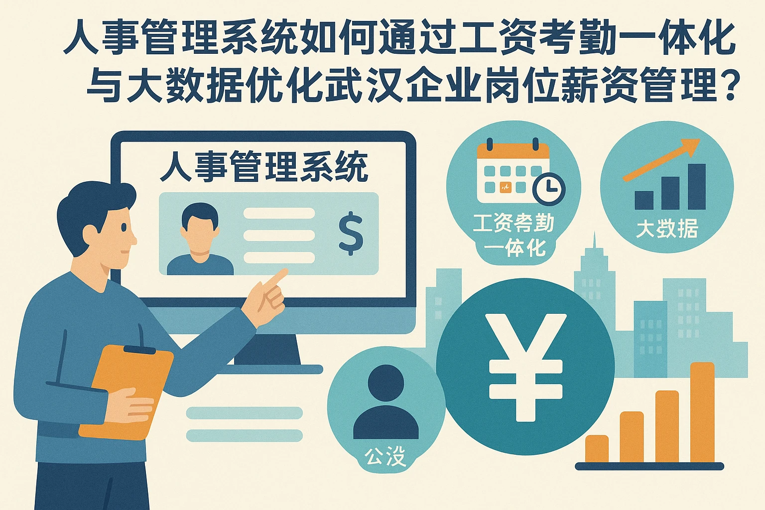 人事管理系统如何通过工资考勤一体化与大数据优化武汉企业岗位薪资管理？