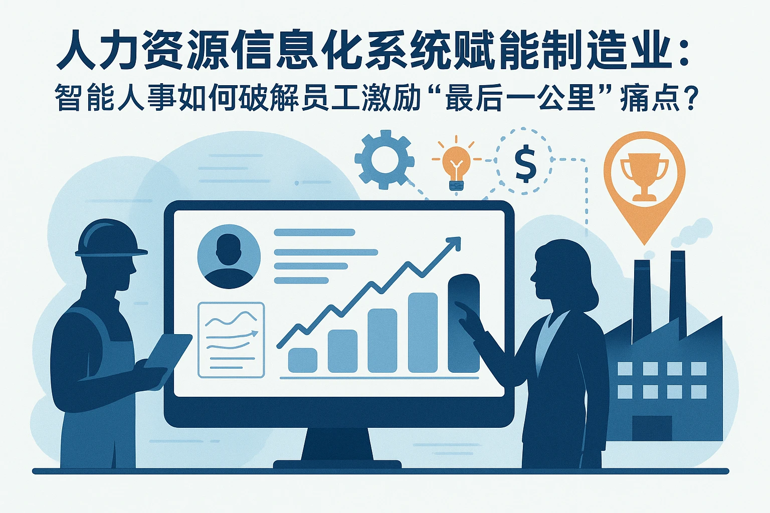 人力资源信息化系统赋能制造业：智能人事如何破解员工激励“最后一公里”痛点？