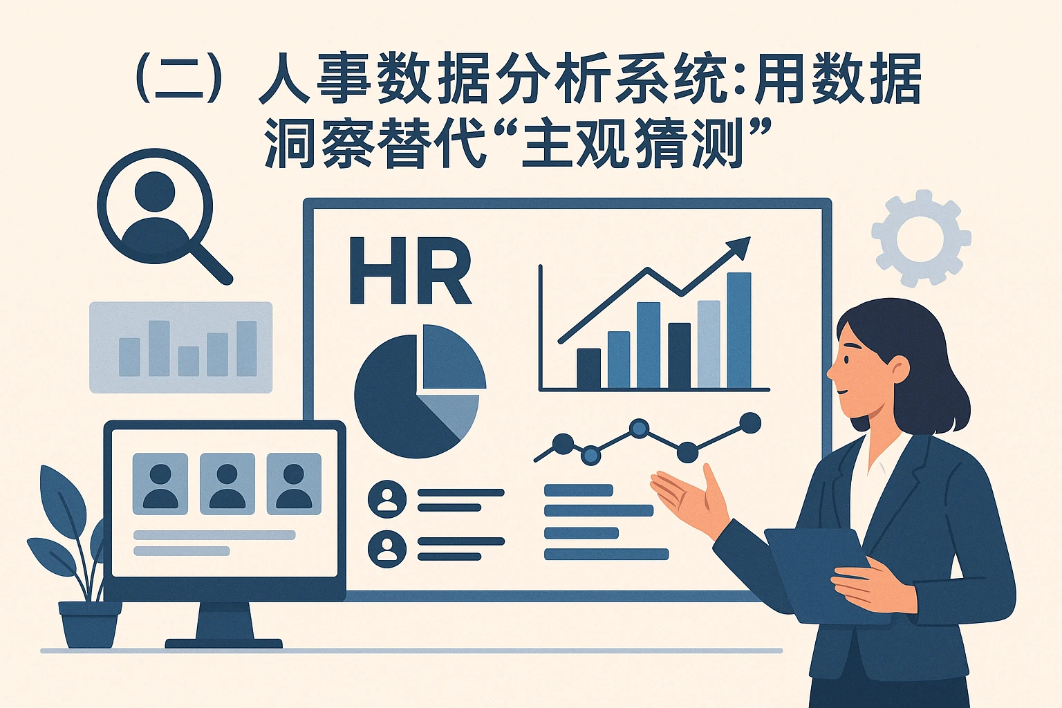 （二）人事数据分析系统：用数据洞察替代“主观猜测”