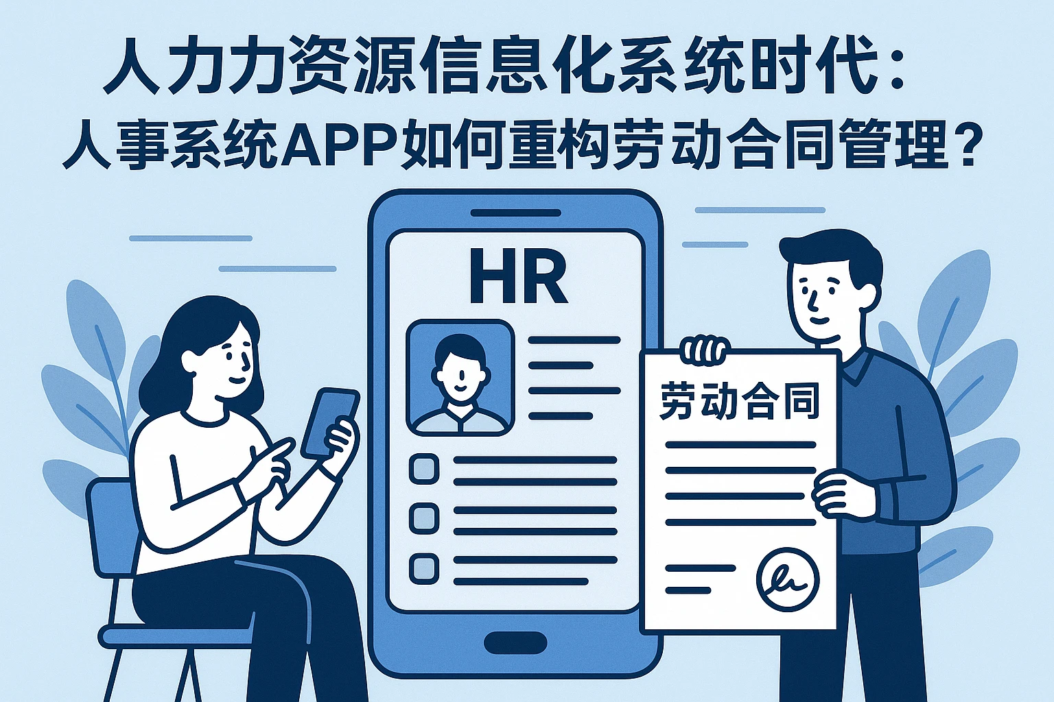 人力资源信息化系统时代：人事系统APP如何重构劳动合同管理？