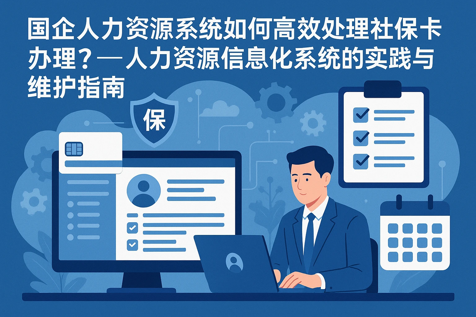 国企人力资源系统如何高效处理社保与社保卡办理？——人力资源信息化系统的实践与维护指南