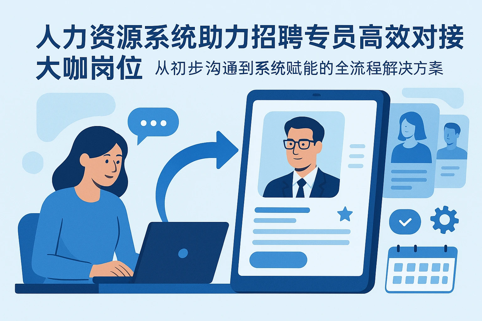 人力资源系统助力招聘专员高效对接大咖岗位：从初步沟通到系统赋能的全流程解决方案