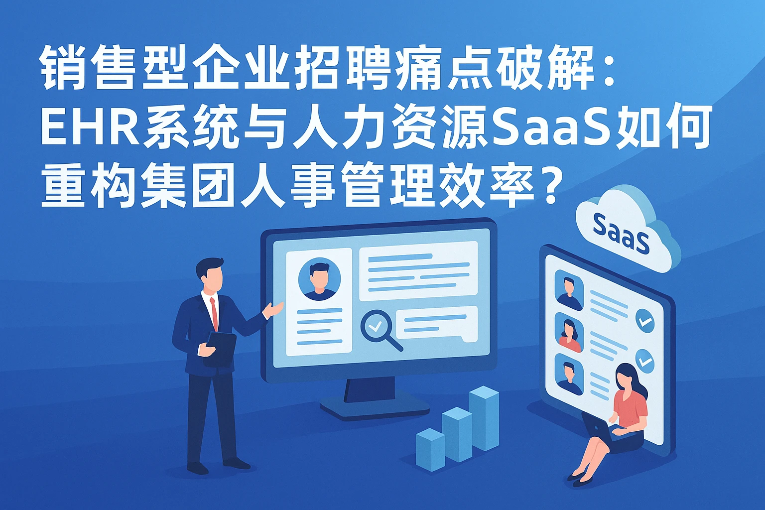 销售型企业招聘痛点破解：ehr系统与人力资源SaaS如何重构集团人事管理效率？
