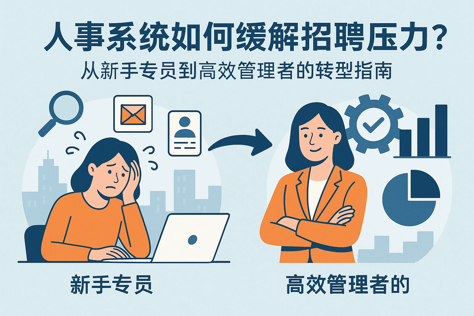 人事系统如何缓解招聘压力？从新手专员到高效管理者的转型指南