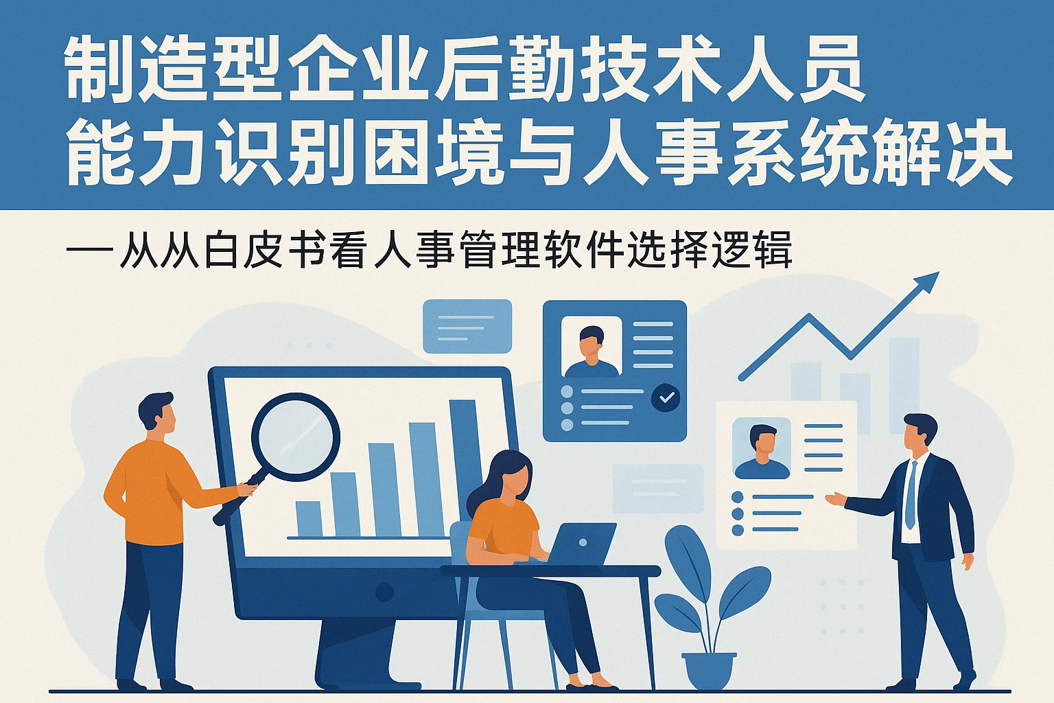 制造型企业后勤技术人员能力识别困境与人事系统解决方案——从白皮书看人事管理软件选择逻辑
