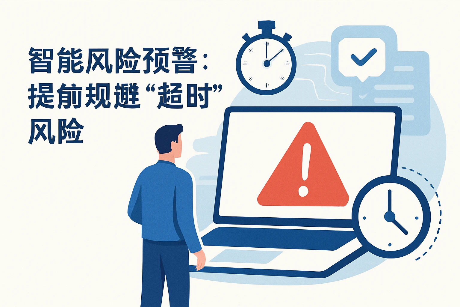 2. 智能风险预警：提前规避“超时”风险