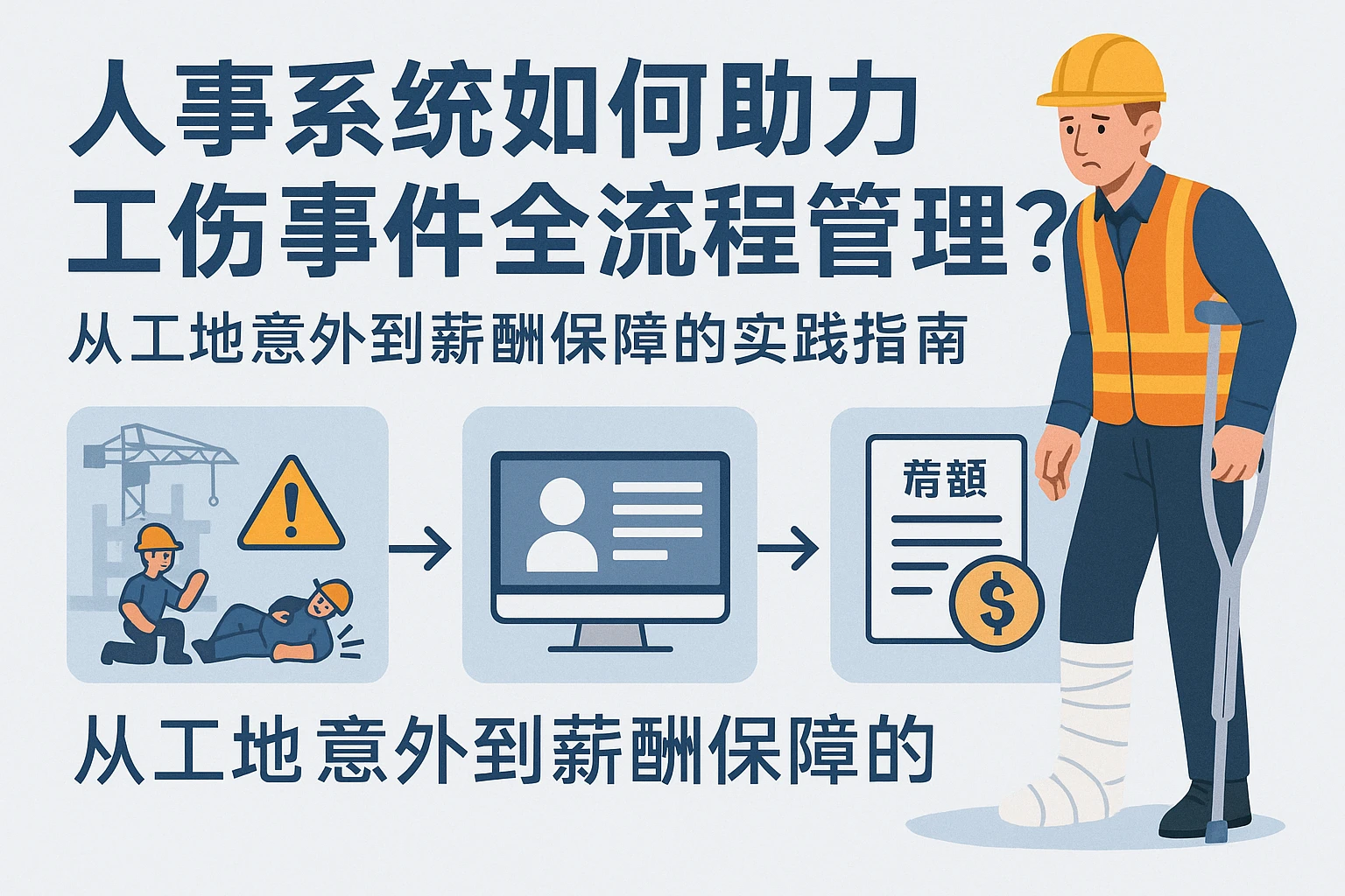 人事系统如何助力工伤事件全流程管理？从工地意外到薪酬保障的实践指南