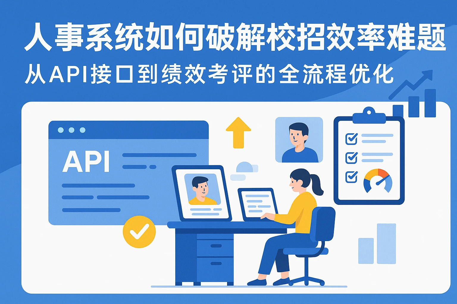 人事系统如何破解校招效率难题？从API接口到绩效考评的全流程优化