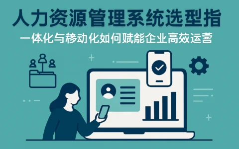 人力资源管理系统选型指南：一体化与移动化如何赋能企业高效运营