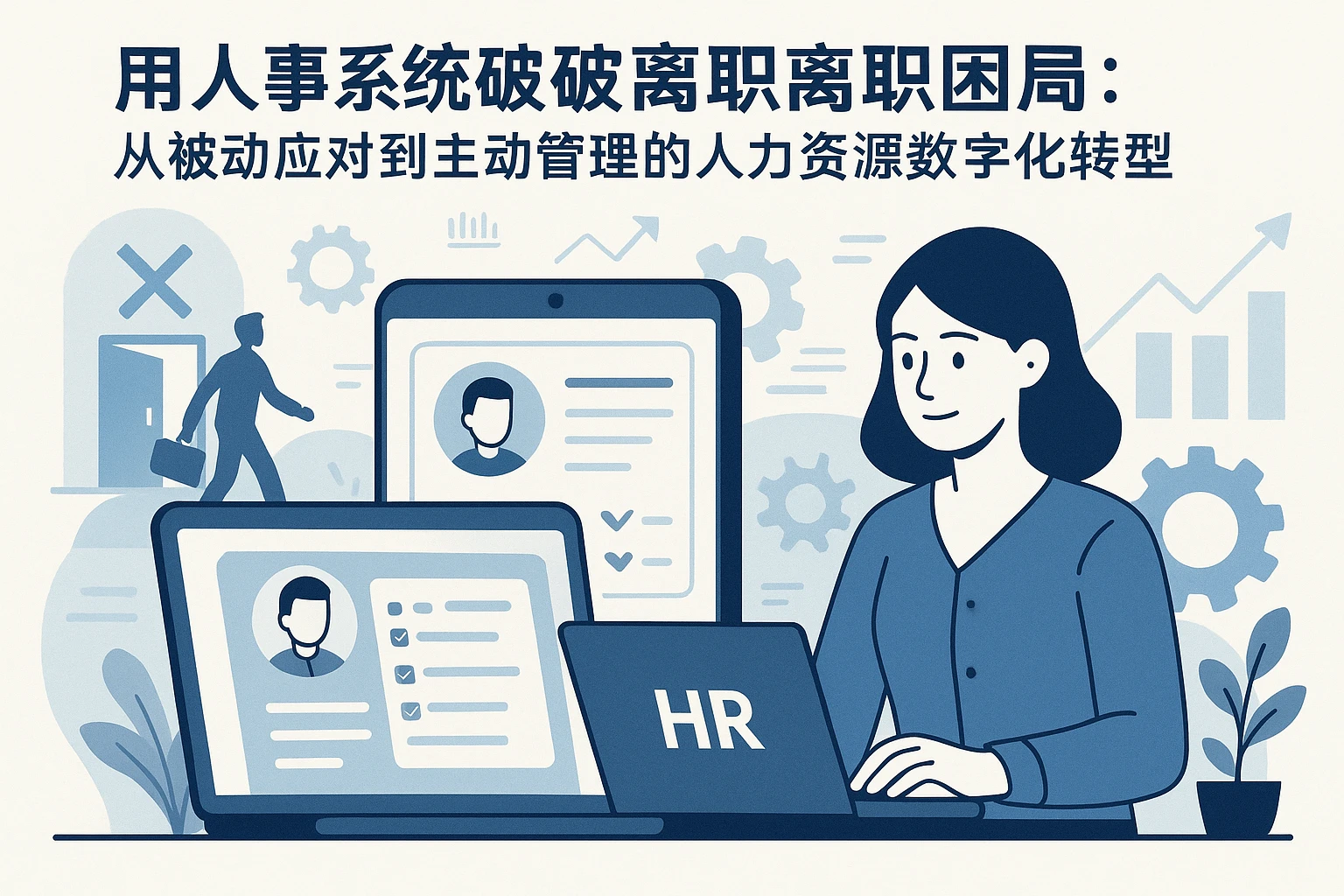 用人事系统破解离职困局：从被动应对到主动管理的人力资源数字化转型